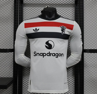 Manchester United 2024/2025 Alternativa Kit Manga Larga