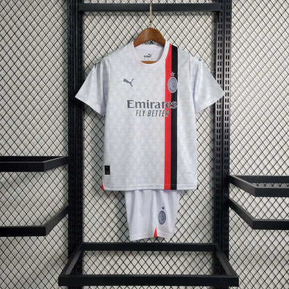 Maillot extérieur AC Milan 2023/2024 pour enfant