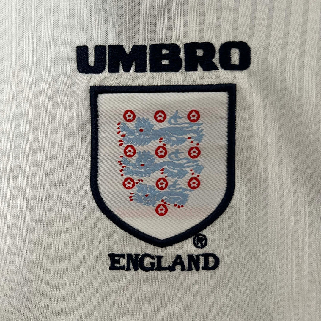 Maillot rétro Angleterre domicile 1998, taille enfant