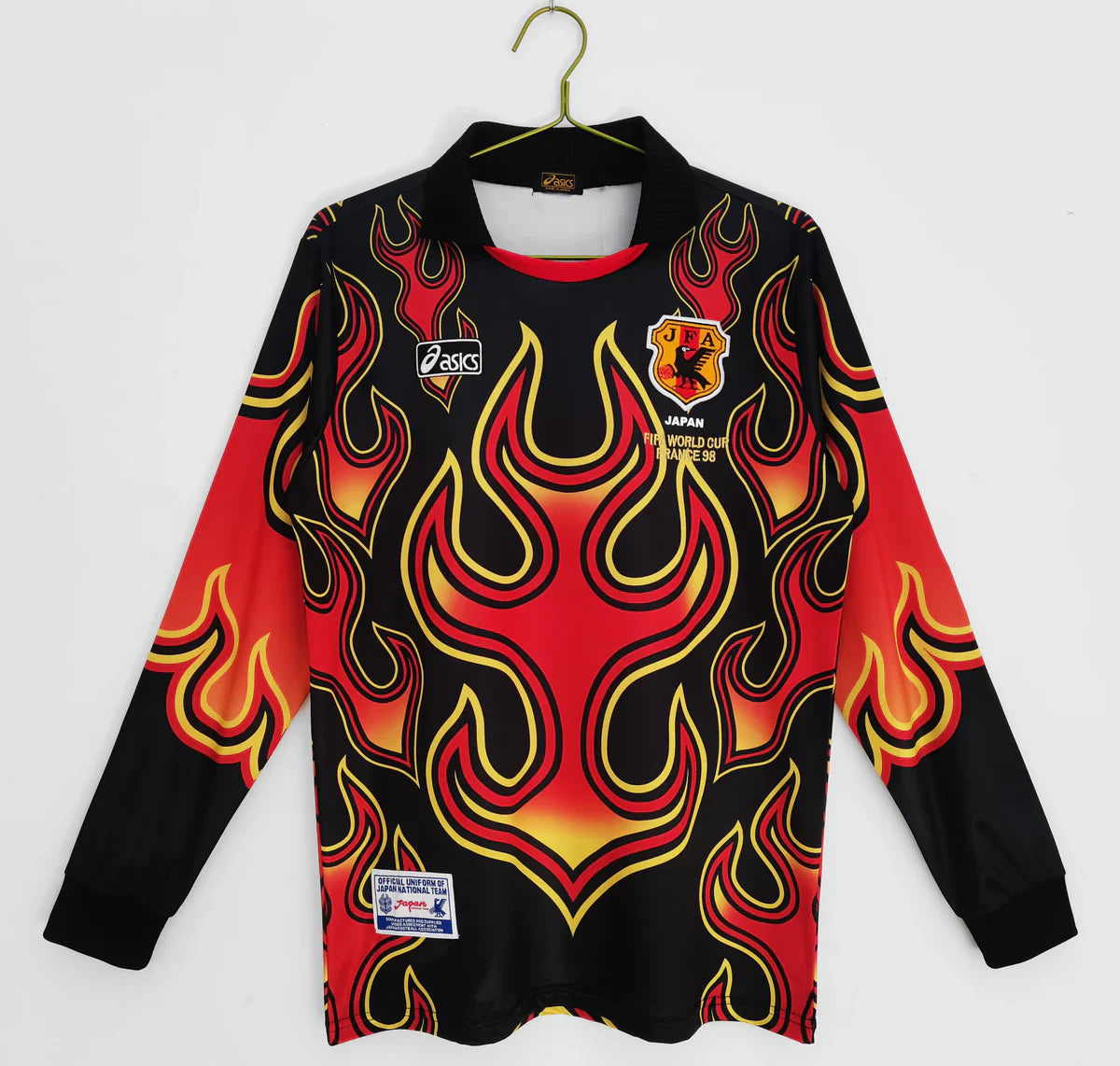 Maillot de gardien de but à manches longues rétro Japon 1998-1999