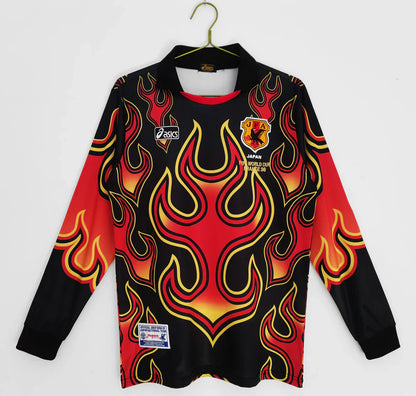 Maillot de gardien de but à manches longues rétro Japon 1998-1999