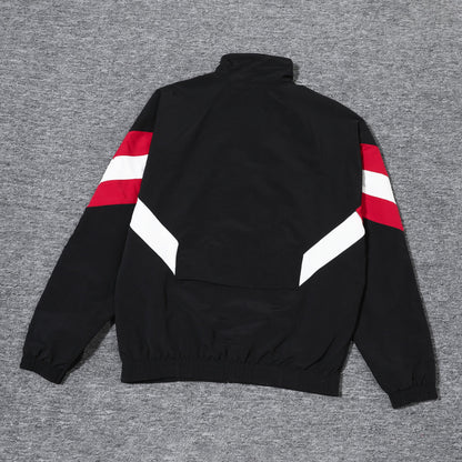 Manchester United Black and Red x White Jacket