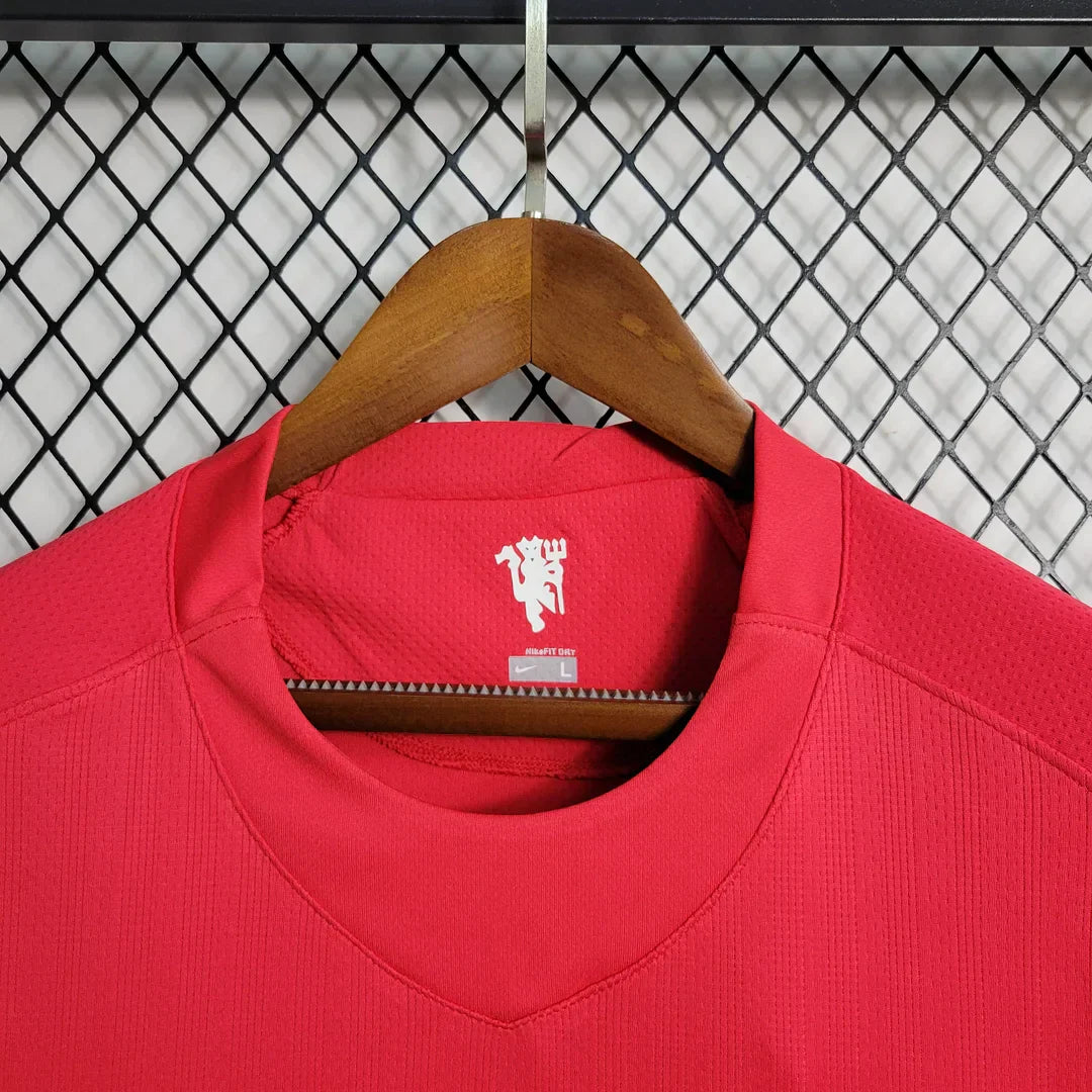 Maillot rétro domicile de Manchester United Ligue des champions 2007/2008