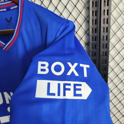 Maillot domicile des Rangers 2023/2024, taille enfant