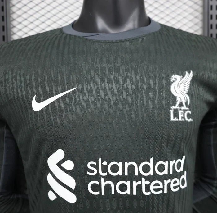 Liverpool 2024/2025 Visitante Kit Manga Larga