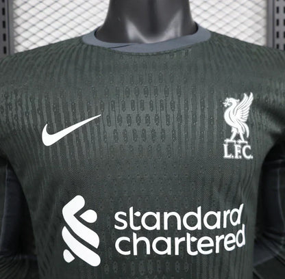 Liverpool 2024/2025 Visitante Kit Manga Larga