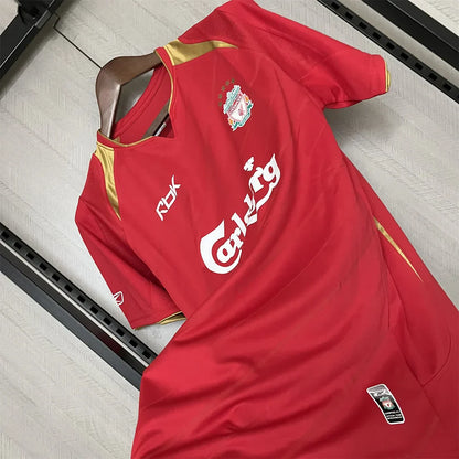 Maillot rétro Liverpool domicile 2005-2006