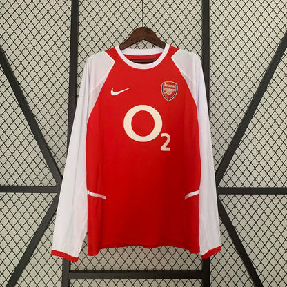 Maillot rétro Arsenal Domicile Manches Longues 2003-2004
