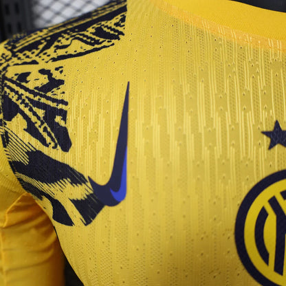 2024/2025 Inter Milan Alternativa Visitante Manga Larga