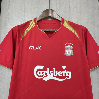 Maillot rétro Liverpool domicile 2005-2006