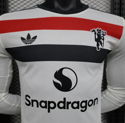 Manchester United 2024/2025 Alternativa Kit Manga Larga