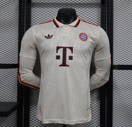 Bayern Munchen 2024/2025 Alternativa Kit Manga Larga