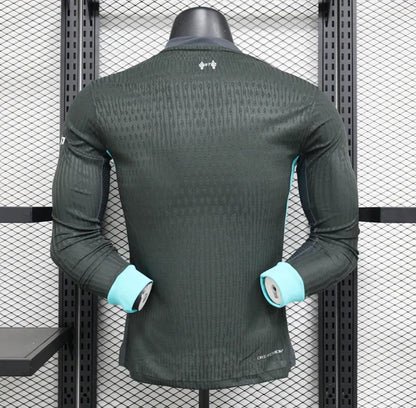 Liverpool 2024/2025 Visitante Kit Manga Larga
