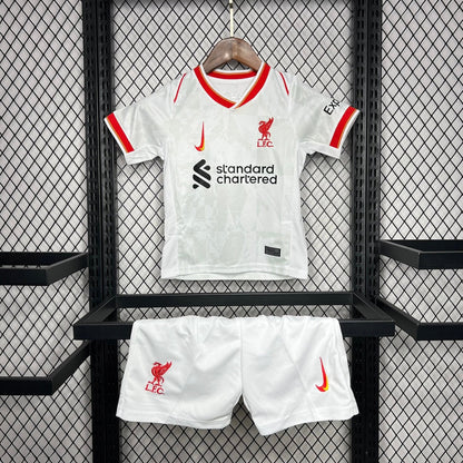 Liverpool 2024/2025 Alternativa Kit Talla Niño