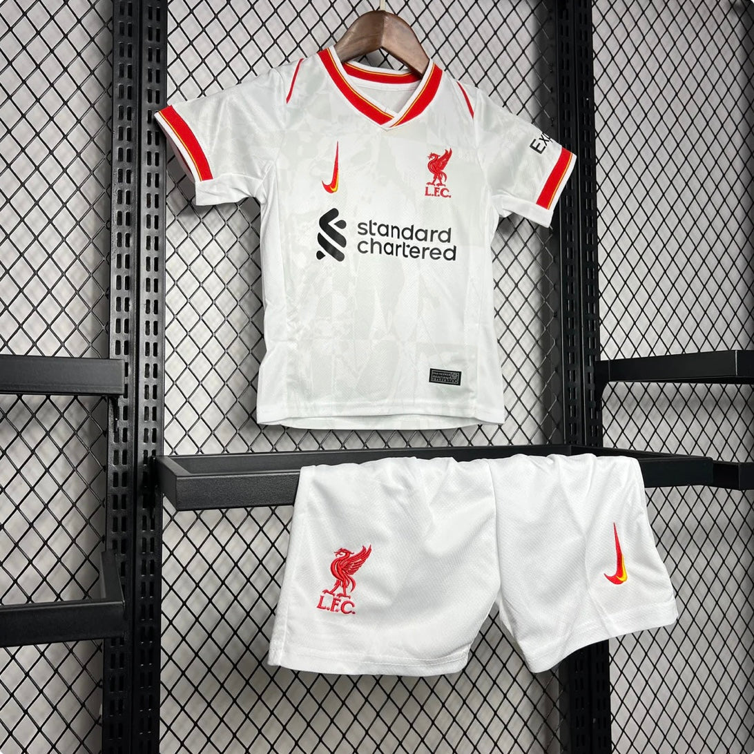 Liverpool 2024/2025 Alternativa Kit Talla Niño