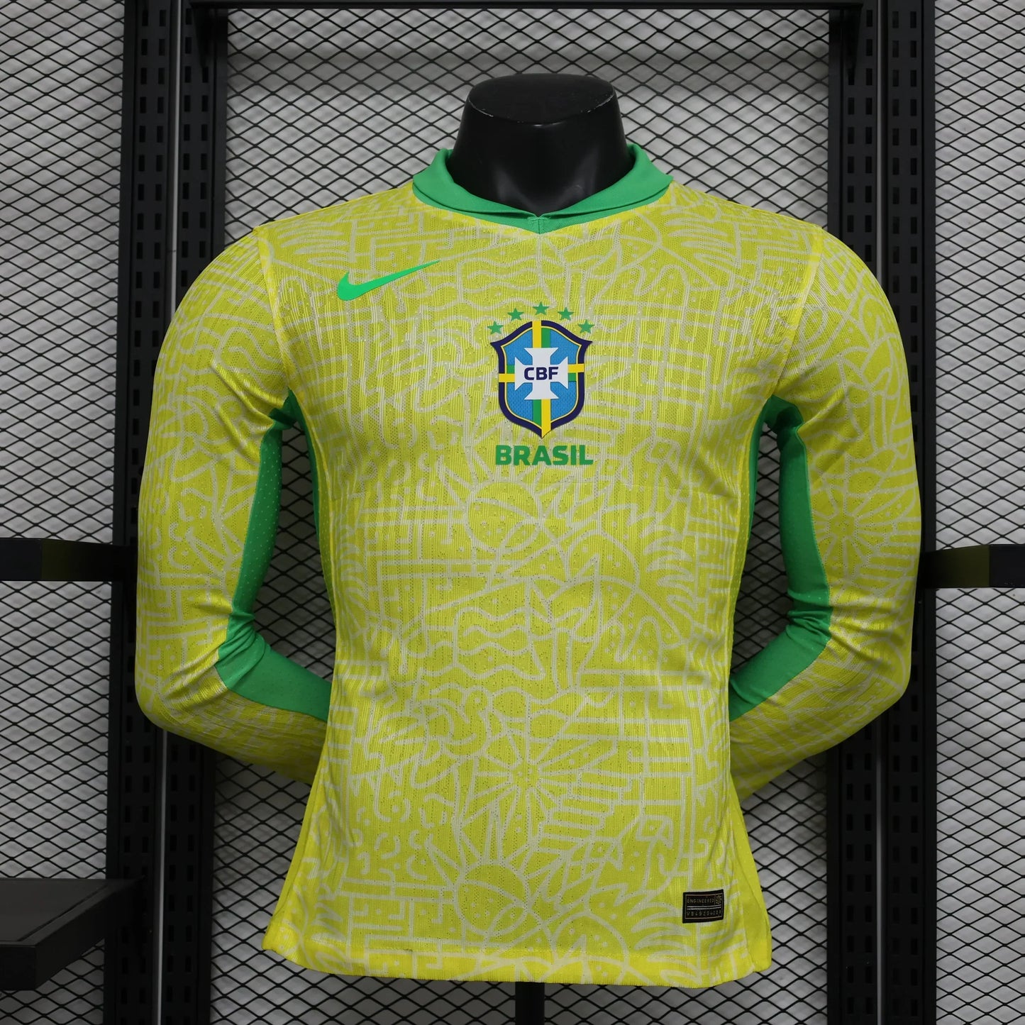 Brasil 2024/2025 Local Kit Manga Larga