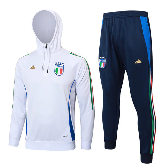 Survêtement bleu et blanc Italie 2024