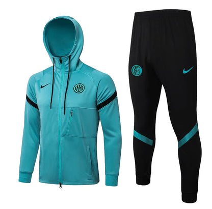 Inter Milan Turquoise and Black Chándal