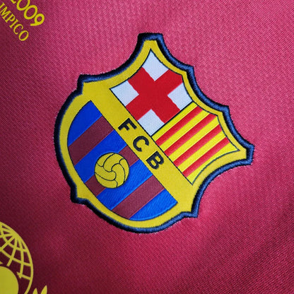 Maillot rétro domicile de Barcelone pour la finale de l'UCL 2008/2009