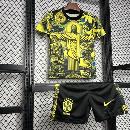 Brésil « Jésus » Jaune Édition Spéciale Taille Enfant