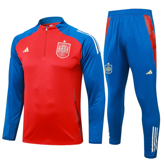 Survêtement bleu et rouge Espagne