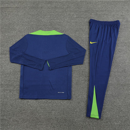 Survêtement Brésil bleu foncé
