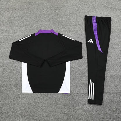 Survêtement noir et violet du Real Madrid