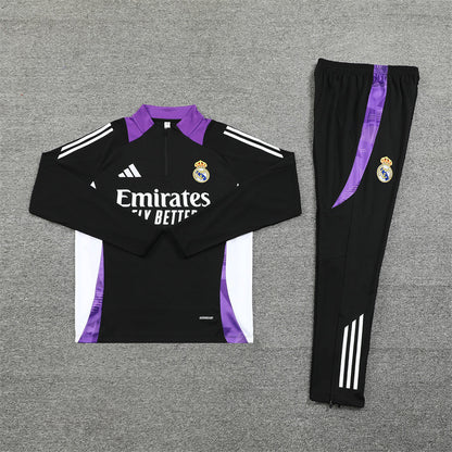 Survêtement noir et violet du Real Madrid
