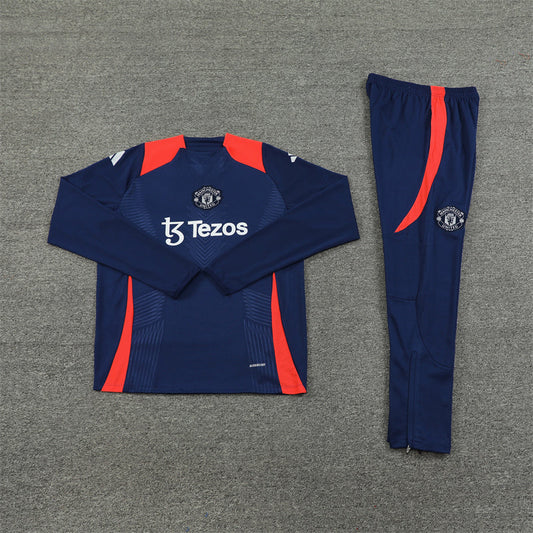 Survêtement bleu et orange Manchester United II