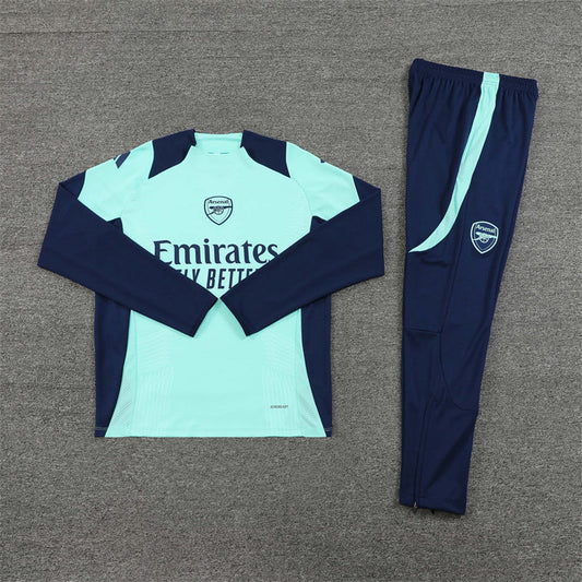 Survêtement Arsenal bleu et menthe