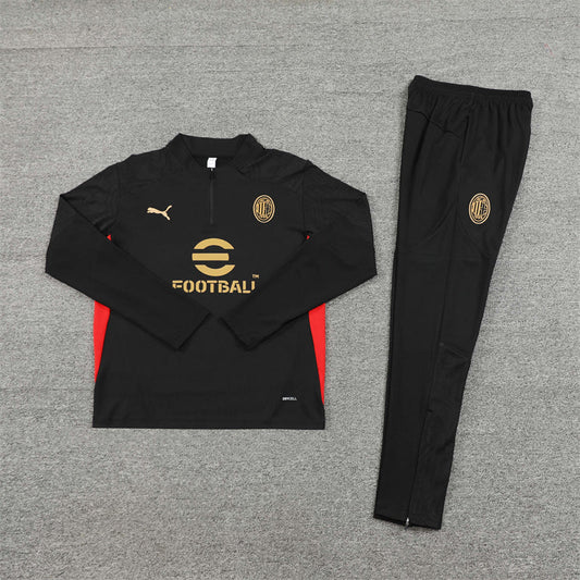 Survêtement noir AC Milan