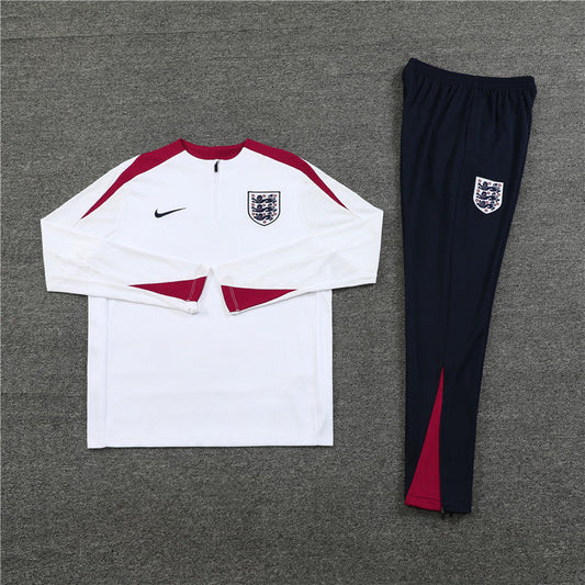 Survêtement Angleterre bleu foncé et blanc