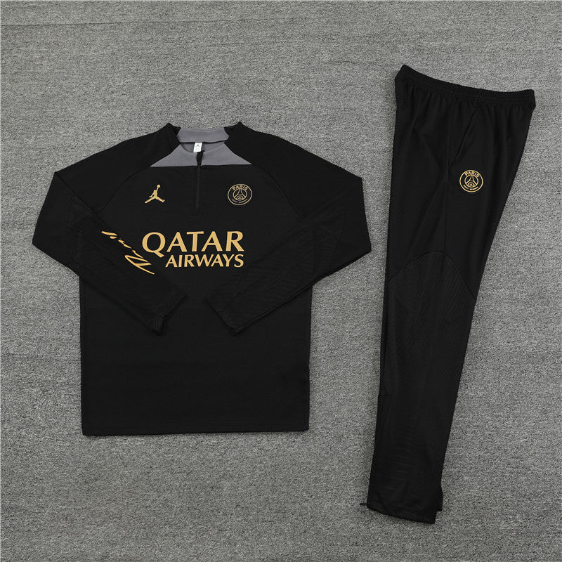 Survêtement noir PSG Paris Saint Germain II