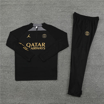 Survêtement noir PSG Paris Saint Germain II