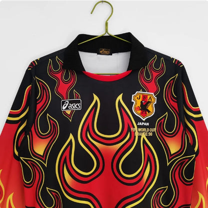 Maillot de gardien de but à manches longues rétro Japon 1998-1999