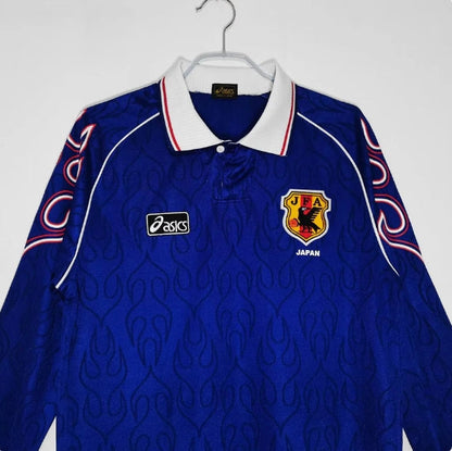 Maillot domicile à manches longues rétro du Japon 1998-1999