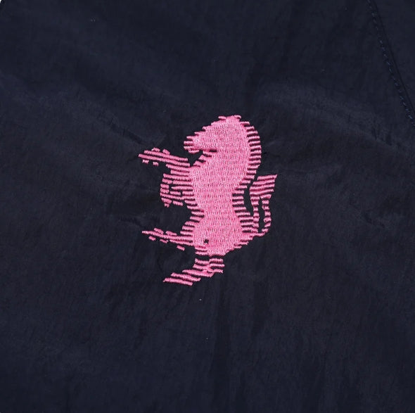 Juventus Dark Blue and Pink x Light Green Jacket