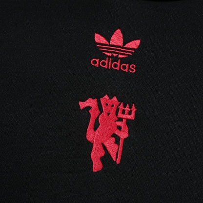 Survêtement noir et rouge de Manchester United