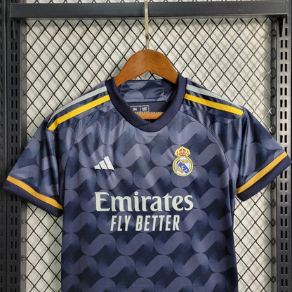 Maillot extérieur alternatif Real Madrid 2023/2024 pour enfant