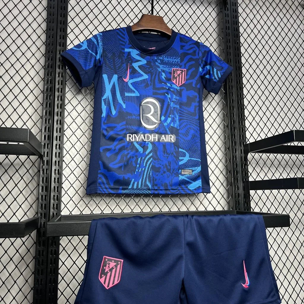 Maillot extérieur alternatif pour enfant de l'Atlético de Madrid 2024/2025