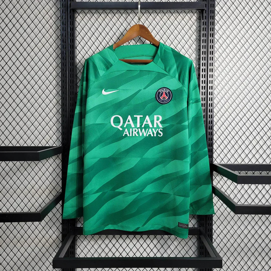2023/2024 PSG Paris Saint-Germain Goalkeeper Kit Manga Larga