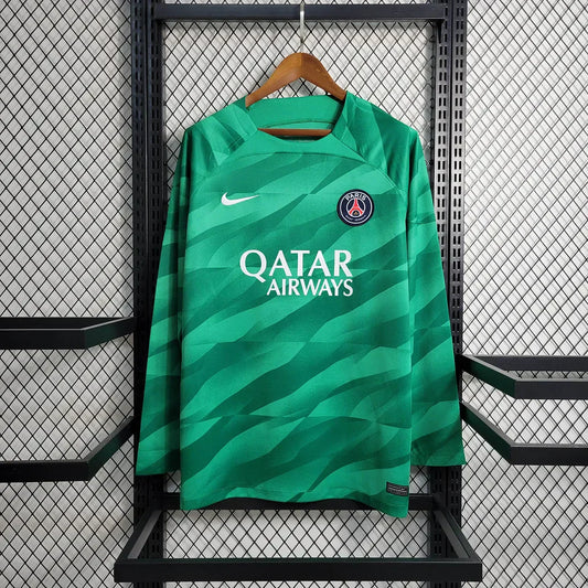 2023/2024 PSG Paris Saint-Germain Goalkeeper Kit Manga Larga