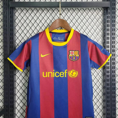 Maillot rétro Barcelone Domicile Enfant 2010/2011 Taille