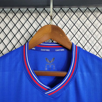 Maillot domicile des Rangers 2023/2024, taille enfant