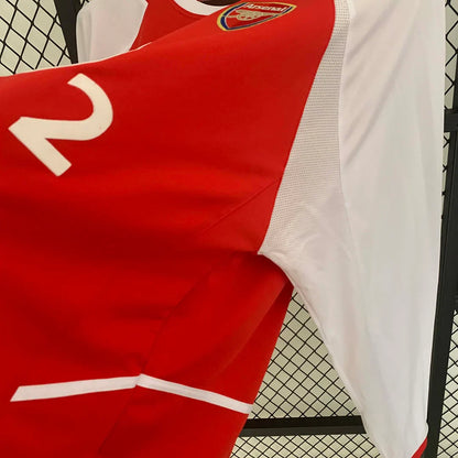 Maillot rétro Arsenal Domicile Manches Longues 2003-2004