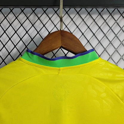 Maillot domicile enfant Coupe du monde Brésil 2022, taille