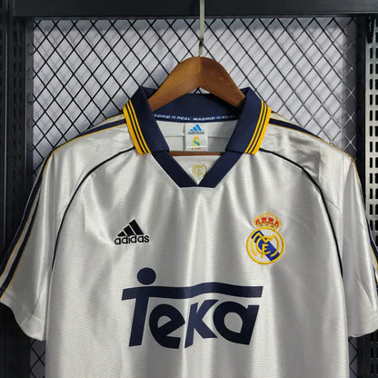 Maillot domicile rétro du Real Madrid 1999-2000