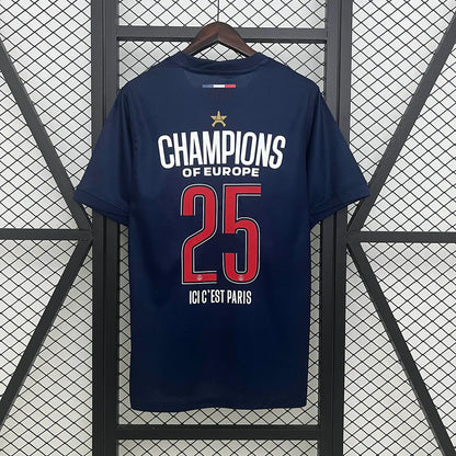 2024/2025 Psg Paris Saint-Germain Local UEFA Champions League Champion Kit
