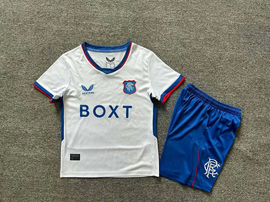 Maillot extérieur des Rangers 2024/2025, taille enfant