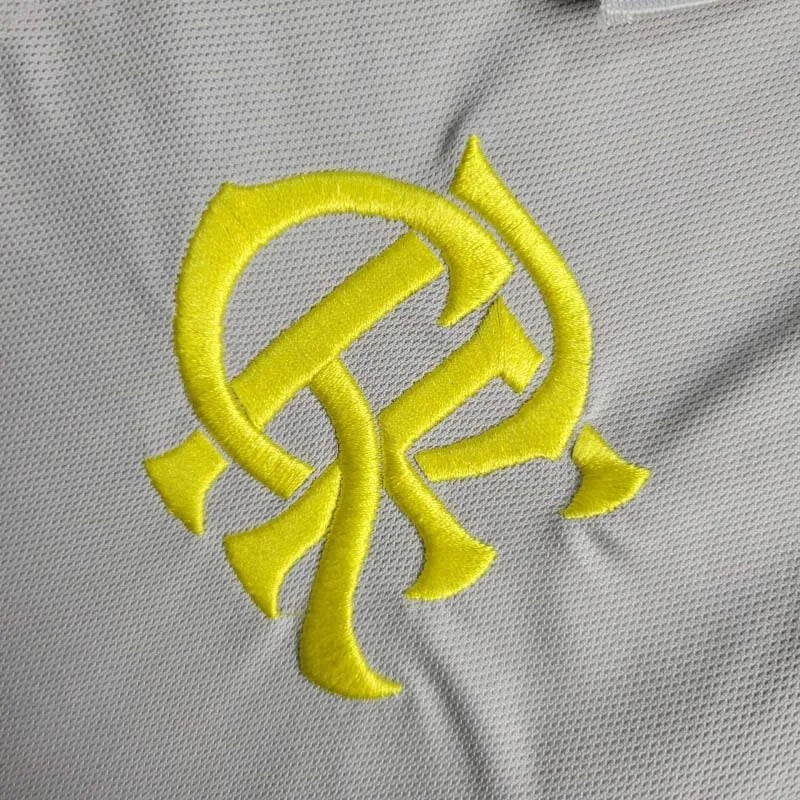 2024/2025 Flamengo Grey Polo Shirt